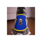 petite pati Mavi Wanted Poddle Köpek Tshirt Köpek Kıyafeti (%100 Pamuk Penye) Kucuk ve Buyuk irklar