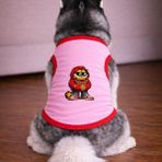 Petite Pati Pembe Garf Köpek Tshirt Köpek Kıyafeti (%100 Pamuk Penye) Kucuk ve Buyuk Irklar - 3XL