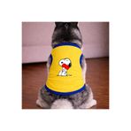petite pati Sari Heart Köpek Tshirt Köpek Kıyafeti (%100 Pamuk Penye) Kucuk ve Buyuk irklar