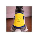 petite pati Sari Kanarya Köpek Tshirt Köpek Kıyafeti (%100 Pamuk Penye) Kucuk ve Buyuk irklar