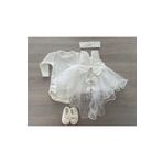 Petite Ponpon Baby 4 Lü Kız Bebek Mevlüt Elbisesi