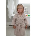 Petite Étoile 4 Katlı Müslin Bebek Bornoz % 100 Pamuk - Açık Bej