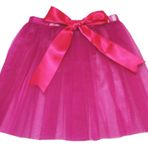 Petitebelle-Petitebelle Yenilik Elbisesi Kadın Tül Tutu Dans Bale Eteği Yetişkinler için Kabarık Giyim (Canlı Pembe)