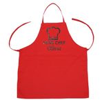 Petitebelle Yetişkinler için Head Chef Polyester Mutfak Önlüğü, kırmızı, One Size
