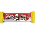 Petito Sütlü Çikolata Kaplı Çilekli Kremalı Gofret 25.5 G x 35 Adet - 32 Adet