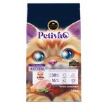 Petiva 1.5 kg Tavuk Etli Yavru Kedi Maması