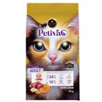 Petiva 3 kg Yetişkin Kediler İçin Kuzu Etli Kuru Kedi Maması