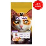 Petiva Kısırlaştırılmış Balıklı Yetişkin Kedi Maması 1 Kg Açık