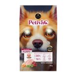 Petiva Yavru Köpekler İçin Tavuk Etli 3 kg Kuru Köpek Maması