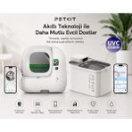 Petkit Purobot Max Pro 2 Akıllı Kedi Tuvaleti ve Eversweet Max (Uvc) Su Pınarı Paketi