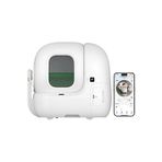 Petkit Purobot Max Pro With Camera Akıllı Kedi Tuvaleti Beyaz