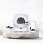 Petkit Purobot Ultra Akıllı Kedi Tuvaleti Beyaz, Petkit Yumshare Solo Kameralı Akıllı Mama Kabı, Petkit Eversweet Max Akıllı Su Pınarı