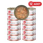 Petlebi Sos İçinde Parça Taze Somonlu 12x70 gr Kedi Konservesi