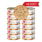 Petlebi Sos İçinde Tiftiklenmiş Taze Tavuk Etli 12x70 gr Kedi Konservesi