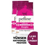 Petline Kilo Almasını Engelleyici Diyet Özellikli Somonlu Yetişkin Kedi Maması 3kg (2 X 1.5KG) - Sensiplus