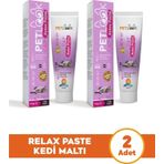 Petlook Sakinleştirici, Stres Azaltıcı ve Rahatlatıcı Relax Kedi Maltı Be calming, Kedi Ödülü 2'li Set