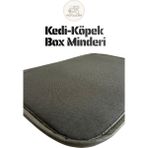 Petolojim Kedi-Köpek Taşıma Çantası (Box) Minderi - Taban Süngeri - Siyah