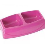 Petpretty 500 ml Lila İkili Mama ve Su Kabı