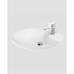 Petra Tezgah Üstü Lavabo 65 Cm. - Beyaz