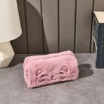 Petrichor Rabbit Desenli Peluş Kalemlik - Pembe - 22X12 cm - Montajsız
