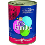 Pets Familiy Kuzu Etli 1x410 gr Konserve Köpek Maması