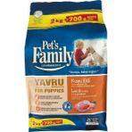 Pets Familiy Premium Kuzu Etli Yavru 2700 gr Köpek Maması