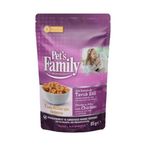 Pets Family Kedi Ödül Maması, Jöleli, 85 gr x 24 Paket (85, Tavuklu - Yavru)