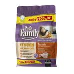 Pe'ts Family Kuru Yetişkin Tavuklu 400+100gr Kedi Maması