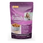Pet's Family Pouch Tavuklu Jöleli 85 gr Yavru Kedi Maması