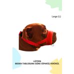 PET'S GO Köpek Ağızlığı Large Kırmızı Büyük Irk