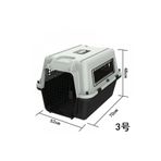 PETS HOME XGH-3 Iata Tekerleksiz Kedi ve Köpek Taşıma Kafesi 70x52x48cm
