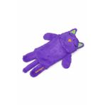 Petstage Purr Pillow Sesli ve Titreşimli Kedi Oyuncağı, Mor Peluş Sarılma Yastığı, Mırıldama Özellikli Rahatlatıcı Oyuncak