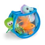 PetStages Hide & Seek Fish Bowl Kedi Oyuncağı, Mavi, Catnip'li, İnteraktif Balık Kasesi, Zeka Geliştirici, 6x4 inç