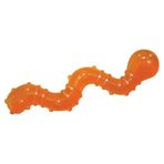 PetStages Orka Cat Wiggle Worm Catnip Kedi Oyuncağı, Turuncu, Kauçuk Malzeme, 9.5 cm x 1.9 cm, Kedi Nanesi İçerikli, Etkileşimli Oyun
