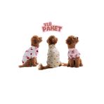 Pettrend Cool Love Havalı Aşk 3'lü Sweat Set Kedi Köpek Sweati - Kedi Köpek Kıyafeti