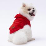 Pettrend Kırmızı Kanguru Cepli Kedi-Köpek Hoodie- Sweatshirt Kedi Köpek Kıyafeti - 6XL