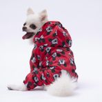 Pettrend Mickey Mouse Tulum Yağmurluk Köpek Kıyafeti Köpek Yağmurluğu