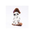 Pettrend Pofi Panda Peluş Tulum Kedi Köpek Tulumu Kedi Köpek Kıyafeti Kedi Köpek Elbisesi