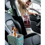 PETTY COMFORT 3 Fonksiyonlu Konsol taşıma Çantası-köpek araba koltuğu-köpek Yatağı-evde Dışarda Arabada (Yeşil)