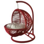 PETTY COMFORT-Yastıklı Kedi Salıncağı-Kedi hamak-Kedi köpek salıncak-Kedi salıncak-Yerli üretim-Yüksek kalite (Kırmızı)