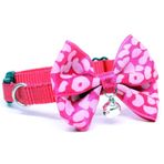 Petviya 0004523603301 Pembe Papyonlu Kedi Boyun Tasması