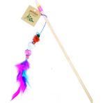 Petviya 50 cm Ponponlu ve Tüylü Kedi Oltası