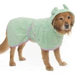 Petza Köpek Mikrofiber Bornoz Pupfrog Küçük Orta ve Büyük Irk Köpekler Için - Renkli
