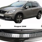 Peugeot 2008 Arka 2013 Krom Tampon Eşiği