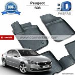 Peugeot 2010-2018 508 3D Havuzlu Paspas