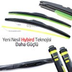 Peugeot 206 2000-2014 Hybrid 650 mm 400 mm Silecek Takımı