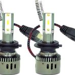 Peugeot 206 2003-2009 Kısa Far Wise Beyaz H7 Mini Led Xenon Şimşek Etkili 12000 Lümen