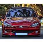 Peugeot 206 206+ 1998-2012 Uyumlu Üniversal Laguna Lip Esnek Ön Lip 2 Parça Tampon Altı Dil Karlık Ön Ek 00 Şüscaroto Aksesuar