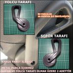Peugeot 206 Koltuk Yatırma Kolu Sag Ve Sol 2 Adet