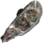 Peugeot 206- Sd- 07/11; Far Lambası Sol Elektrikli/motorsuz (Şeffaf Camlı) H7/h7 (Ayfar) P-A